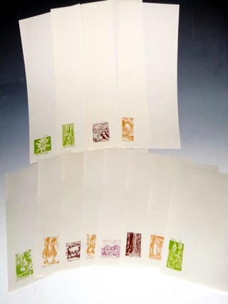 Item #031544 Tom Harter; a Collection of a Dozen of His Printing of Letterhead. Tom Harter
