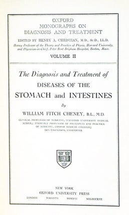 Oxford Monographs on Diagnosis and Treatment, 10 Volume Set.