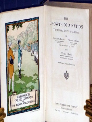 The Growth of a Nation, the United States of America (J. Frank Dobie's Copy, with 1ALS Letter from Publisher to Dobie)