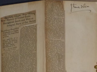 The Growth of a Nation, the United States of America (J. Frank Dobie's Copy, with 1ALS Letter from Publisher to Dobie)