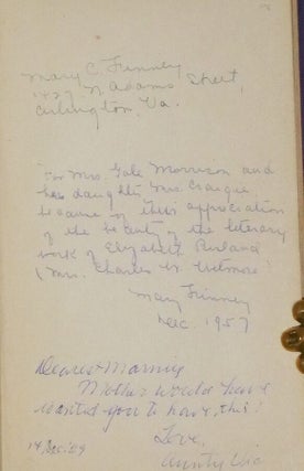 The Truth About Men and Other Matters (with a Laid in Card Signed By her)