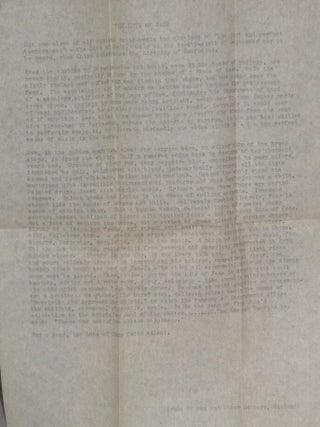The Truth About Men and Other Matters (with a Laid in Card Signed By her)
