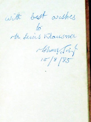 Soldiers' Contribution to Indian Independence: The Epic of the Indian National Army (inscribed By General Singh)