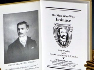 The Man Who Was Ernnase (inscribed by Bart Whaley )