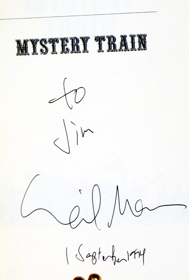 Mystery Train; Images of Rock N' Roll Music inscribed by the