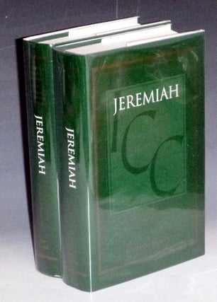 Item #031600 A Critical and Exegetical Commentary on Jeremiah (2 Volume Set). William McKane