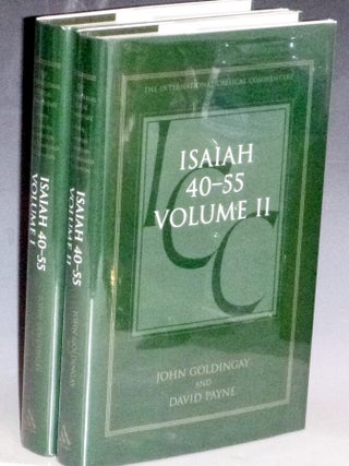 A Critical and Exegetical Commentary on Isaiah 40-55 ( 2 Volume set)