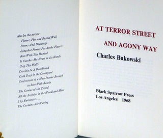 At Terror Street and Agony Way