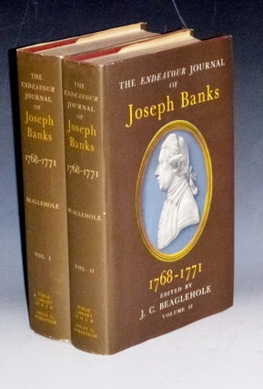 Item #031674 The Endeavour Journal of Joseph Banks, 1768-1771 (2 Volume set). Joseph Banks, J C....
