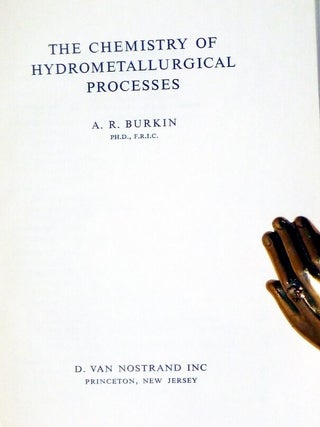 The Chemistry of Hydrometallurgical Processes