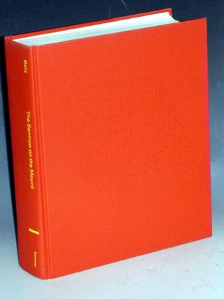 The Sermon On the Mount; a Commentary ..including the Sermon on the Plain (Matthew 5:3-727 and Luke 6:20-49), Edited By Adela Yarbro Collins
