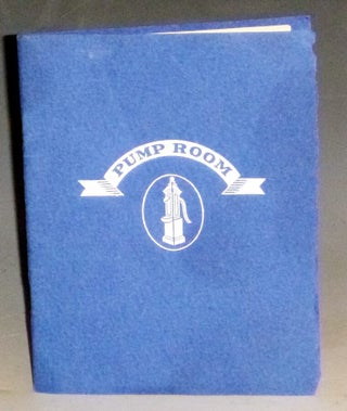Item #031700 The Tradition of the Pump Room