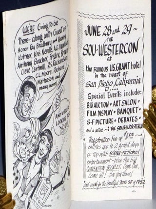 Science-Fiction Advertiser March and July, 1952 (Van Vogt)