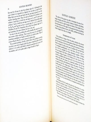 The Rhind Mathematical Papyrus, British Museum 10057 and 10058 (2 Volume set)