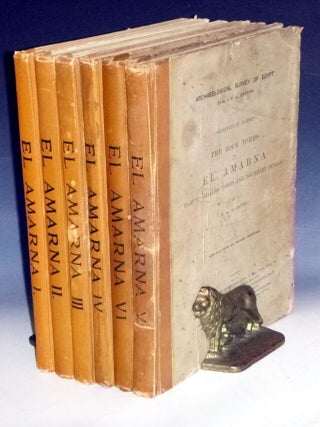 The Rock Tombs of El-Amarna. 6 Volume Set
