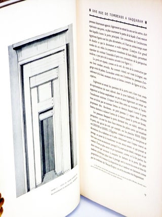 Une Rue De Tombeaux a Saqqarah, (2 Volume set)