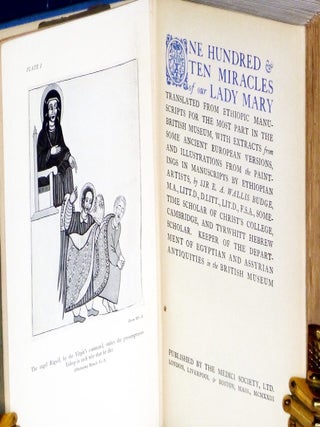 One Hundred and Ten Miracles of Our Lady Mary