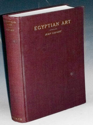 Item #031824 Egyptian Art; Introductory Studies. Jean Capart, Warren R. Dawson