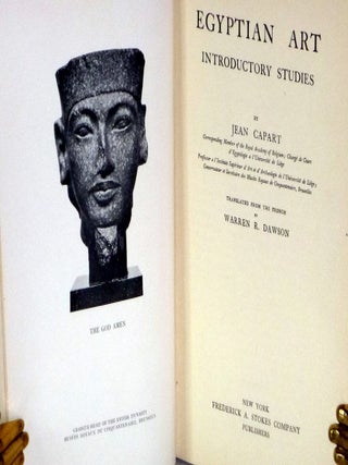 Egyptian Art; Introductory Studies