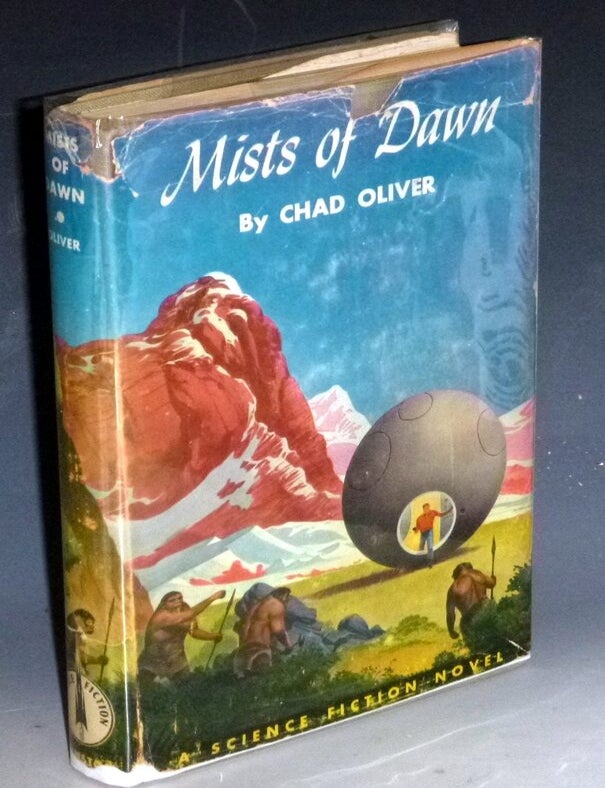 Item #031855 Mists of Dawn. Chad Oliver.