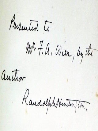 History in Brief of "leopold" and "linden", General Grant's Arabian Stallions. (lacking Title Page and Two Images as in Most Surviving copies)