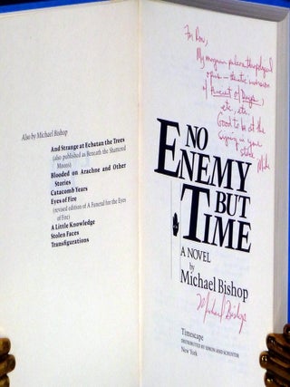 No Enemy But Time (inscribed By the Author)