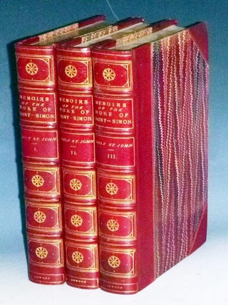 Item #032046 The Memoirs of the Duke of Saint-Simon on the Reign of Louis XIV and the Regency (3...