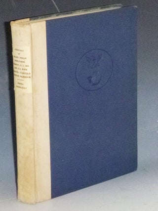 Item #032069 Journals of the Late Brevet Major Philip Norburne Barbour. Captain in the 3rd...