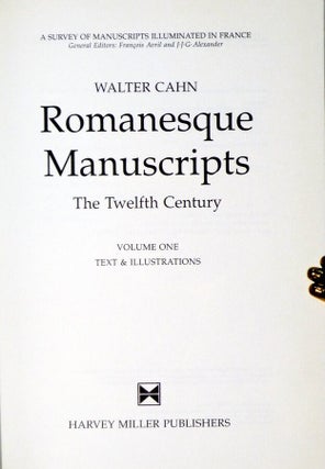 Romanesque Manuscripts: The Twelfth Century (2 Volume set)