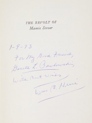 The Revolt of Mamie Stover (inscribed By the Author to His Friend Gareth L. Pawlowski, Who Wrote of the Beatles )