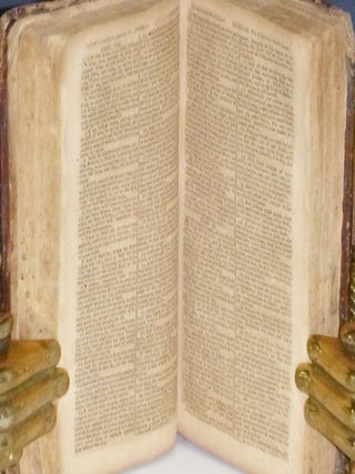 The Holy Bible, Volume I Only. (Bertha McKee's Copy, Wife of J. Frank Dobie