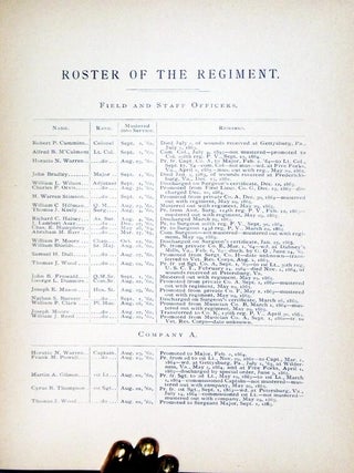 The Declaration of Independence and War History, Bull Run to Appomattox (142nd Pennsylvania)