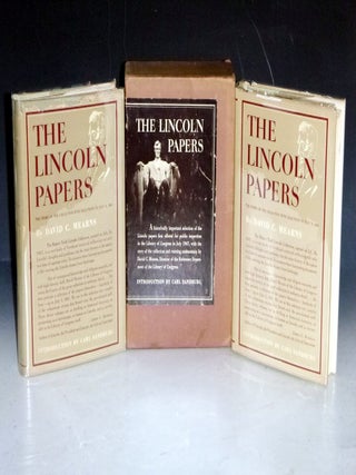 Item #032197 The Lincoln Papers; the Story of the Collection, with Selections to July 4, 1861....