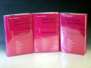 Essays in Honor of Edmond Malinvaud (3 Volume set)