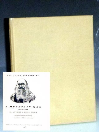 Item #032634 The Autobiography of a Mountain Man, 1805-1889 (with an Introduction By Arthur...