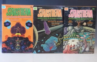 Item #032639 Starstream; Adventures in Science Fiction, (Vols. 1, 2 and 4 (3 issues). Roger Elwood