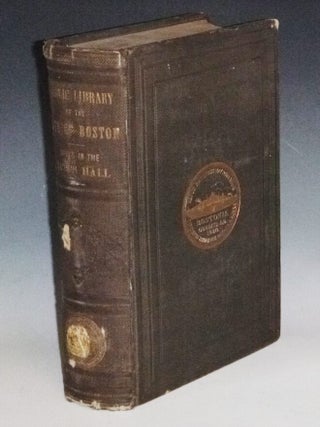 Item #032776 Index to the Cartalogue of Books in the Bates Hall of the Public Library of the City...