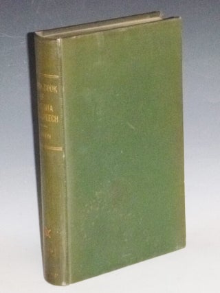 Item #032778 Word-Book of Virginia Folk-Speech. B. W Green, Bennett Wood